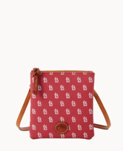 MLB Cardinals Small North South Top Zip Crossbody Cardinals