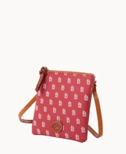 MLB Cardinals Small North South Top Zip Crossbody Cardinals -Dooney & Bourke BL370G MJRDPATNCDNL ALT1 1