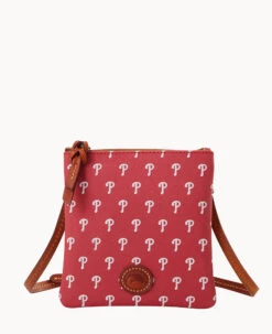 MLB Phillies Small North South Top Zip Crossbody Phillies