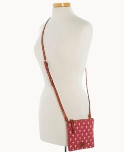 MLB Phillies Small North South Top Zip Crossbody Phillies -Dooney & Bourke BL370G MJRDPATNPHLI ALT4 1
