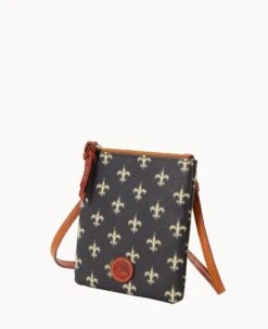 NFL Saints Small North South Top Zip Crossbody Saints -Dooney & Bourke BL370G NJBLPATNSNTS ALT1 1