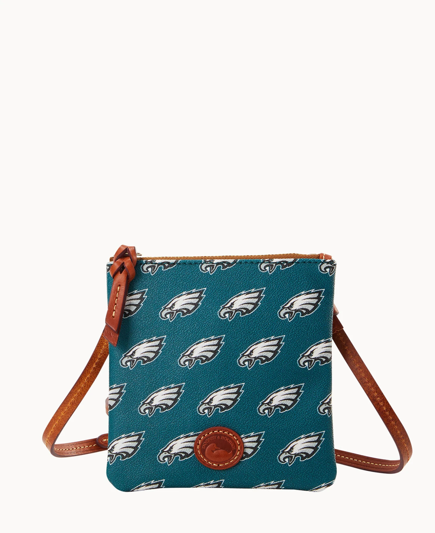 NFL Eagles Small North South Top Zip Crossbody Eagles 1 NFL Eagles Small North South Top Zip Crossbody Eagles