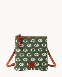 NFL Packers Small North South Top Zip Crossbody Packers -Dooney & Bourke BL370G NJGRPATNPCKR 2
