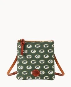 NFL Packers Small North South Top Zip Crossbody Packers