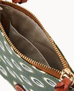 NFL Packers Small North South Top Zip Crossbody Packers -Dooney & Bourke BL370G NJGRPATNPCKR ALT2 1