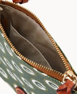 NFL Packers Small North South Top Zip Crossbody Packers -Dooney & Bourke BL370G NJGRPATNPCKR ALT2