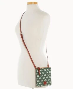NFL Packers Small North South Top Zip Crossbody Packers -Dooney & Bourke BL370G NJGRPATNPCKR ALT4 1