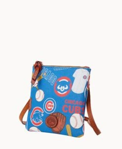 MLB Cubs Small N S Top Zip Crossbody Cubs 14 MLB Cubs Small N S Top Zip Crossbody Cubs -Dooney & Bourke BL370G QUBUPATNCUBS ALT1 1