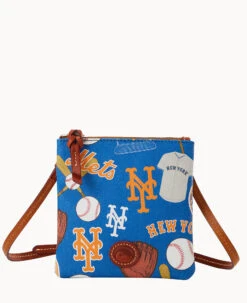 MLB Mets Small N S Top Zip Crossbody Mets