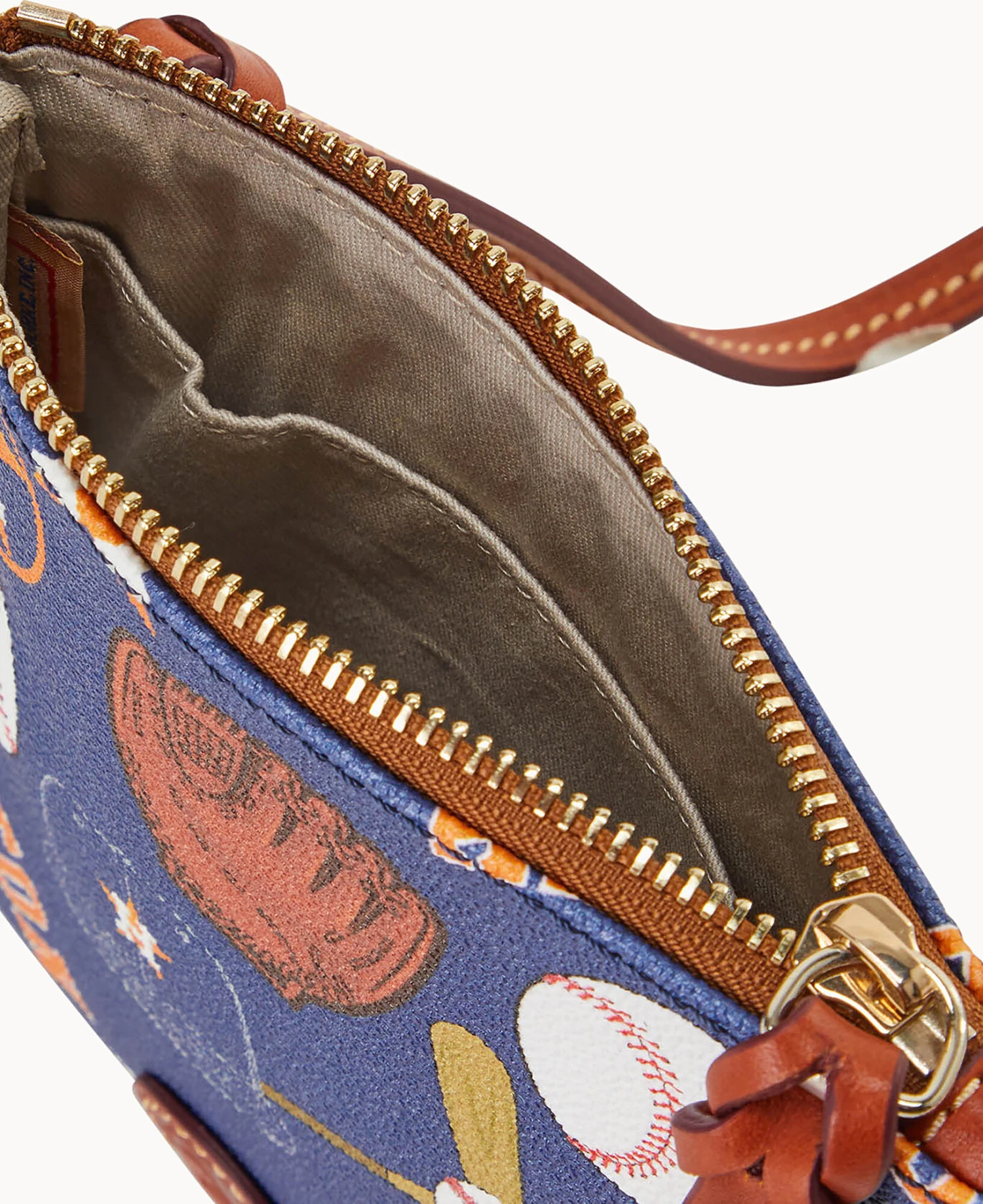 MLB Astros Small N S Top Zip Crossbody Astros 3 MLB Astros Small N S Top Zip Crossbody Astros - Image 3