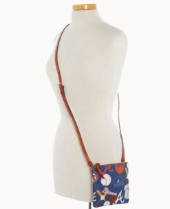 MLB Braves Small N S Top Zip Crossbody Braves 12 MLB Braves Small N S Top Zip Crossbody Braves -Dooney & Bourke BL370G QUNVPATNBRVE ALT4