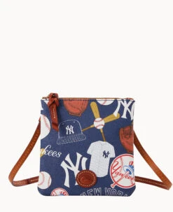 MLB Yankees Small N S Top Zip Crossbody Yankees