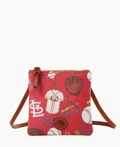 MLB Cardinals Small N S Top Zip Crossbody Cardinals 13 MLB Cardinals Small N S Top Zip Crossbody Cardinals -Dooney & Bourke BL370G QURDPATNCDNL 1