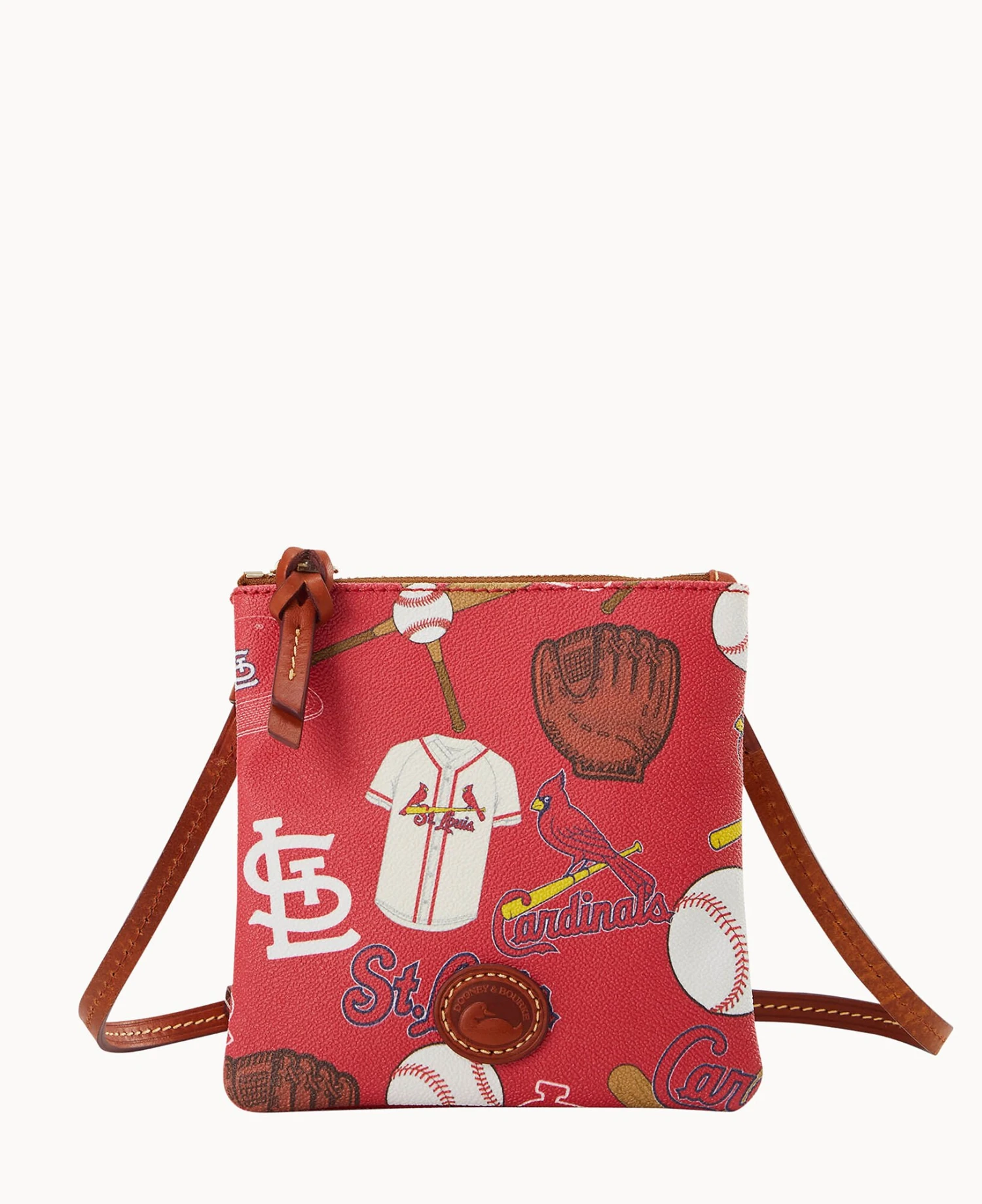 MLB Cardinals Small N S Top Zip Crossbody Cardinals 1 MLB Cardinals Small N S Top Zip Crossbody Cardinals