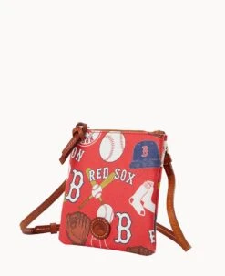MLB Red Sox Small N S Top Zip Crossbody Red Sox -Dooney & Bourke BL370G QURDPATNRDSX ALT1 1