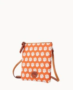 Collegiate Clemson University North South Top Zip Crossbody Clemson -Dooney & Bourke BL371G AAORPATNCLM0 ALT1 1