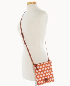 Collegiate Clemson University North South Top Zip Crossbody Clemson -Dooney & Bourke BL371G AAORPATNCLM0 ALT4 1