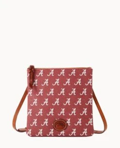 Collegiate University Of Alabama North South Top Zip Crossbody University Of Alabam -Dooney & Bourke BL371G AARDPATNALA0 1