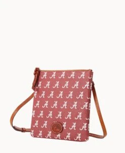 Collegiate University Of Alabama North South Top Zip Crossbody University Of Alabam -Dooney & Bourke BL371G AARDPATNALA0 ALT1 1