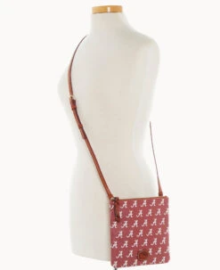 Collegiate University Of Alabama North South Top Zip Crossbody University Of Alabam -Dooney & Bourke BL371G AARDPATNALA0 ALT4