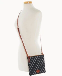 MLB Orioles North South Top Zip Crossbody Orioles -Dooney & Bourke BL371G MJBLPATNORLS ALT4