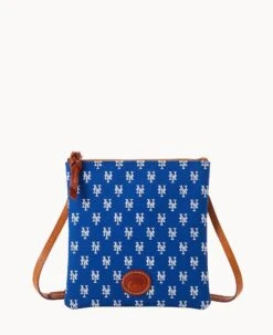 MLB Mets North South Top Zip Crossbody Mets -Dooney & Bourke BL371G MJBUPATNMETS 2