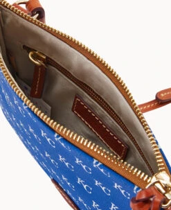 MLB Royals North South Top Zip Crossbody Royals -Dooney & Bourke BL371G MJBUPATNRYLS ALT2