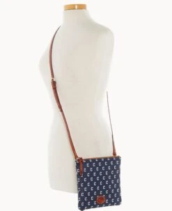 MLB Guardians North South Top Zip Crossbody Guardians -Dooney & Bourke BL371G MJNVPATNGUAR ALT4 1