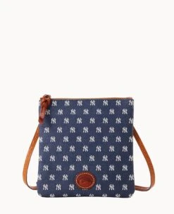 MLB Yankees North South Top Zip Crossbody Yankees -Dooney & Bourke BL371G MJNVPATNYANK 1