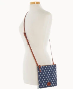 MLB Yankees North South Top Zip Crossbody Yankees -Dooney & Bourke BL371G MJNVPATNYANK ALT4
