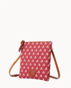 MLB Diamondbacks North South Top Zip Crossbody Diamondbacks 14 MLB Diamondbacks North South Top Zip Crossbody Diamondbacks -Dooney & Bourke BL371G MJRDPATNDBAK ALT1 1