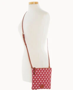 MLB Diamondbacks North South Top Zip Crossbody Diamondbacks 12 MLB Diamondbacks North South Top Zip Crossbody Diamondbacks -Dooney & Bourke BL371G MJRDPATNDBAK ALT4