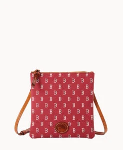 MLB Red Sox North South Top Zip Crossbody Red Sox -Dooney & Bourke BL371G MJRDPATNRDSX 2