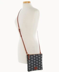 NFL Raiders North South Top Zip Crossbody Raiders -Dooney & Bourke BL371G NJBLPATNRAID ALT4 1