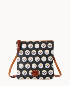 NFL Steelers North South Top Zip Crossbody Steelers