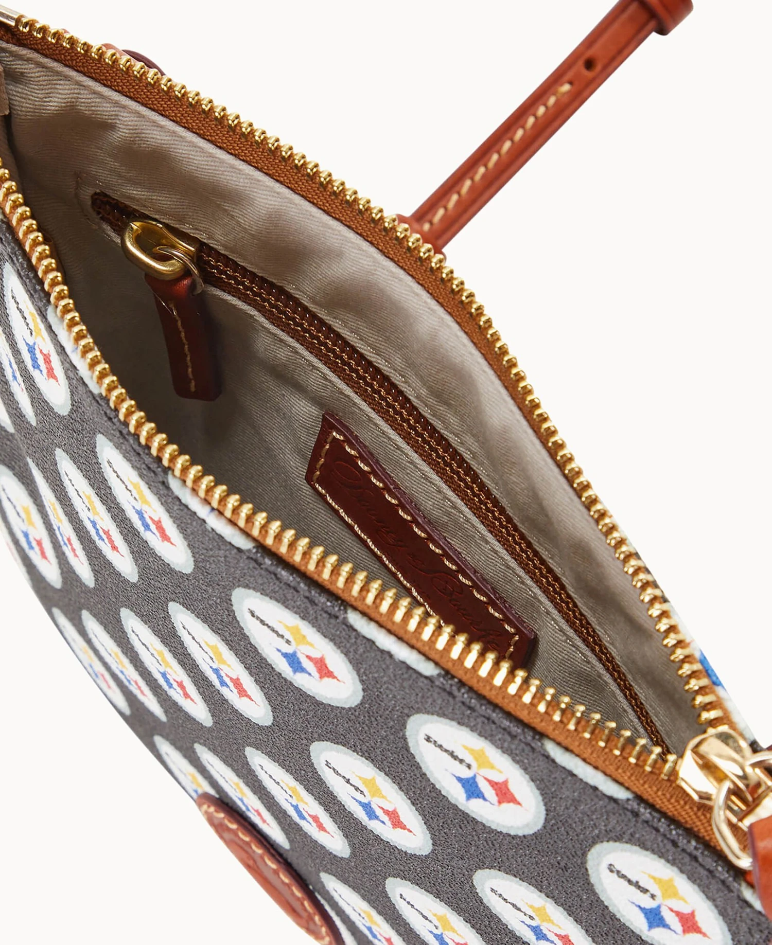 NFL Steelers North South Top Zip Crossbody Steelers 7 NFL Steelers North South Top Zip Crossbody Steelers - Image 7