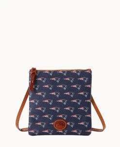 NFL Patriots North South Top Zip Crossbody Patriots -Dooney & Bourke BL371G NJNVPATNPATR 1