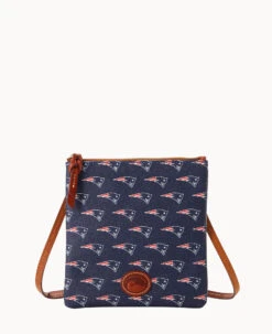 NFL Patriots North South Top Zip Crossbody Patriots -Dooney & Bourke BL371G NJNVPATNPATR 2