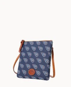 NFL Titans North South Top Zip Crossbody Titans 14 NFL Titans North South Top Zip Crossbody Titans -Dooney & Bourke BL371G NJNVPATNTTNS ALT1 1