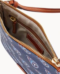 NFL Titans North South Top Zip Crossbody Titans 11 NFL Titans North South Top Zip Crossbody Titans -Dooney & Bourke BL371G NJNVPATNTTNS ALT2