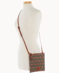 NFL Buccaneers North South Top Zip Crossbody Buccaneers 16 NFL Buccaneers North South Top Zip Crossbody Buccaneers -Dooney & Bourke BL371G NJPWPATNBUCC ALT4 1