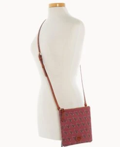 NFL AZ Cardinals North South Top Zip Crossbody Cardinals 16 NFL AZ Cardinals North South Top Zip Crossbody Cardinals -Dooney & Bourke BL371G NJRDPATNCDNA ALT4 1