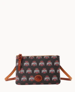 Collegiate Ohio State University Top Zip Crossbody Ohio State -Dooney & Bourke BL372G AABLPATNOHST 2