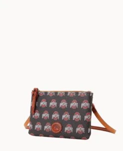 Collegiate Ohio State University Top Zip Crossbody Ohio State -Dooney & Bourke BL372G AABLPATNOHST ALT1 1