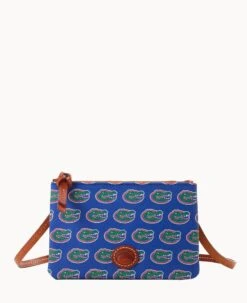 Collegiate University Of Florida Top Zip Crossbody University Of Florid -Dooney & Bourke BL372G AABUPATNFLA0 2