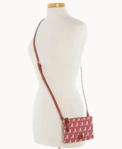 Collegiate University Of Alabama Top Zip Crossbody University Of Alabam -Dooney & Bourke BL372G AARDPATNALA0 ALT4 1