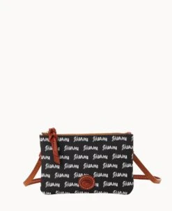 MLB Marlins Top Zip Crossbody Marlins -Dooney & Bourke BL372G MJBLPATNMRLN 1