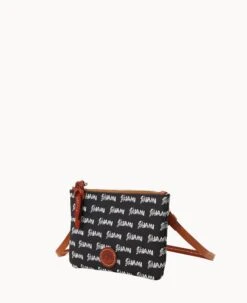 MLB Marlins Top Zip Crossbody Marlins -Dooney & Bourke BL372G MJBLPATNMRLN ALT1 1