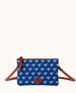 MLB Blue Jays Top Zip Crossbody Blue Jays -Dooney & Bourke BL372G MJBUPATNBJAY 2