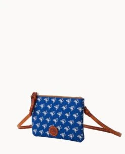 MLB Blue Jays Top Zip Crossbody Blue Jays -Dooney & Bourke BL372G MJBUPATNBJAY ALT1 1